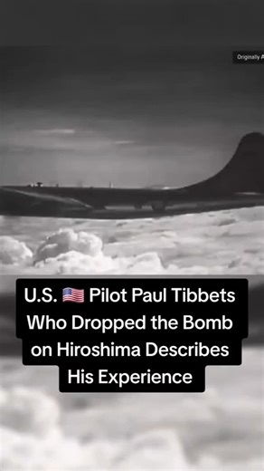 Miami Stadium | Paul Tibbets interview (2001) Aircraft captain of the Enola Gay who dropped the first atomic bomb on Hiroshima (8.06.1945) Tibbets was... | Instagram