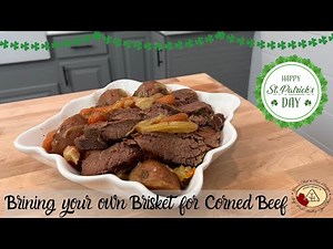 Brining Your Own Brisket for Corned Beef