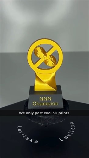 3D Printing ╏ Useful ╏ Gadget on Instagram: "Print or Pass? ⬇️ . This 3D printed NNN Champion Trophy is absolutely hilarious and honestly the most ridiculous achievement award that celebrates ultimate self control 🏆 The way this design immortalizes the internet's most memed challenge in physical trophy form, how you can present it to the one person who actually made it through No Nut November like they won an Olympic medal, the fact that it's both a joke gift and genuine acknowledgment of willp