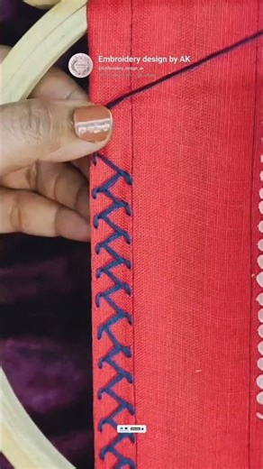 Easy handmade embroidery design #embroiderypatterns #handbroidery #handmade #diy