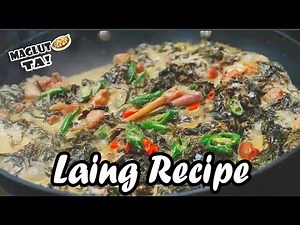 Bicol's Authentic Laing Recipe | Quick & Easy