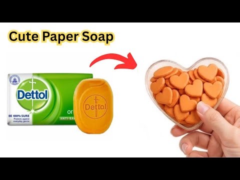 Homemade paper soap making kit/homemade paper soap/How to make paper soap/paper soap making/#soap