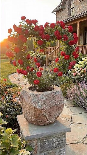 Incredible Garden Beauty! Planted a Bush, Grew a Living Heart ❤️🤯 #garden #diy #gardening