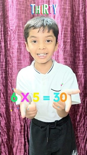 Learn Table of 6 Quickly! ✏️ | Easy Math for Kids | #shorts #tableof6 #learnmath #kidslearning