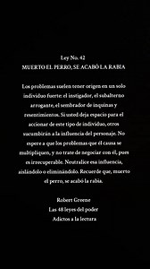 Las 48 leyes del poder, Robert Greene #ley42 #las48leyesdelpoder #robertgreene #adictosalalectura | Adictos A La Lectura