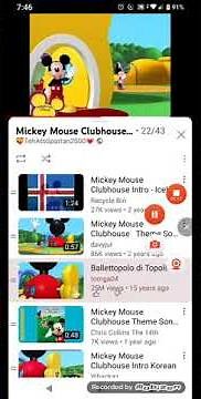 mickey mouse clubhouse Multilanguage