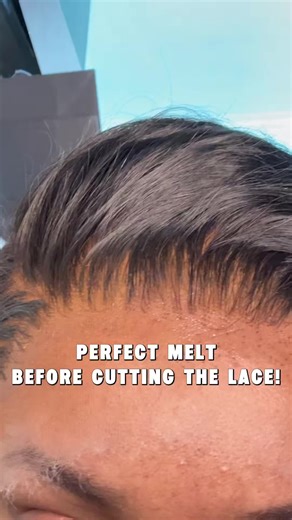 Part 3 || Melt before cutting lace🤩 HD LACE OR NOT: 0:43 is VERYYY important.applies to everyone. please do NOT put the front of the lace directly on the glue!!! Although I am using HD Lace, this is also about technique, glue placement, and using the right tools! You will get it dont worry. Practice makes perfect! #meltinglace #wigtok #wiginfluencer #wiginstalltutorial #fyp
