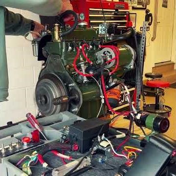 Engine Start-up & Tuning #10 - 948cc A-Series - Startup w/ “Control Module” & Workmate engine stand