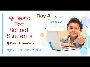 Day-2 | QBASIC Introduction | Qbasic Very Basic Course for School Level Student. | IT ducationNepal