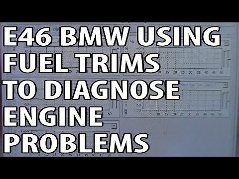 BMW 330i 325i E46 Using Fuel Trims To Diagnose Engine Problems P0171 P0174