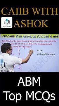 CAIIB Dec 2025 | ABM Module A Most Important MCQs | Ashok Sir #caiib2025 #caiibwithashok