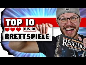 Brettspiele TOP 10 bis 01 - Die besten Brettspiele