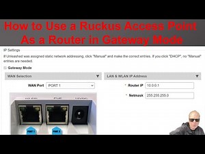 How to Use a Ruckus Access Point As a Router in Gateway Mode