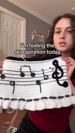 Creative Ribbon Crochet Mini Skirt Ideas