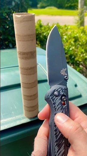 Benchmade Super Freek M4 Extreme Sharpness Demonstration #benchmadeknives