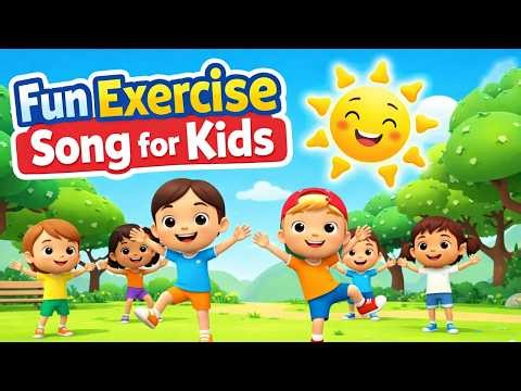 Fun Exercise Song for Kids | Dance & Move Workout for Children #nurseryrhyme #nurseryrhymes