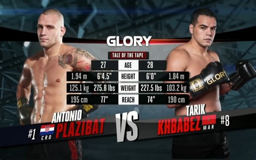 【范霍文！下一个KO的就是你】克罗地亚之虎 Antonio Plazibat 安东尼奥·普拉兹巴特 VS 塔里克·巴贝兹 Tarik Khabez