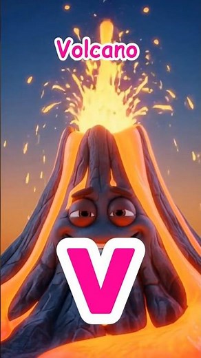 🎵 Letter "V" Song | Alphabet Letter V Song for Kids | Fun 3D Cartoon ABC Learning