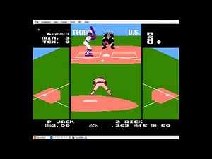 Tecmo Baseball (NES) Playthrough [Part 1/2]