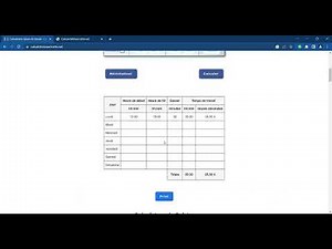 Comment utiliser Calculette Mauricette Calculatrice heure de travail