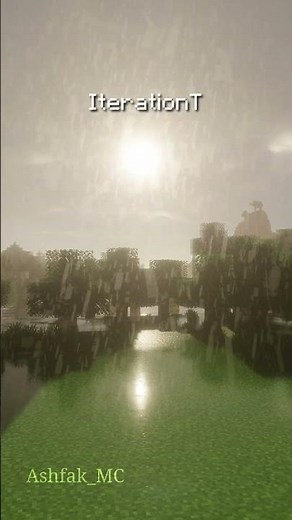 Minecraft Shaders that have the best looking weather when it is raining?