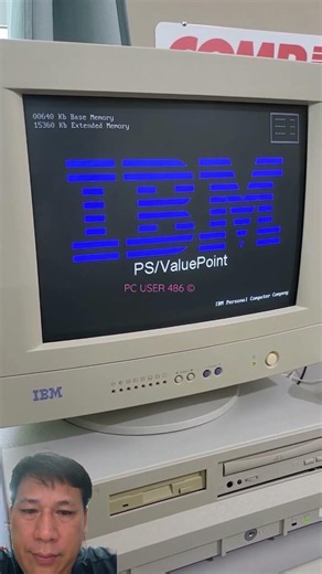 PC IBM 1993 Run windows 3.1 #ibm #microsoft #pc #computer
