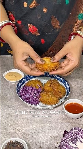 CHICKEN NUGGETS from Scratch | VIRAL McDonald’s Chicken McNuggets Recipe #food #chickennuggets