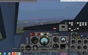 协和客机艰难降落火奴鲁鲁 flightgear模拟飞行