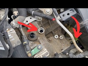 How to change Transmission Fluid Buick Envision 2016-2020 Fill and Drain Plugs Location
