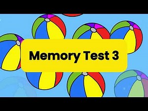 Summer Memory Game for Kids | Fun Brain Challenge with Beach Objects