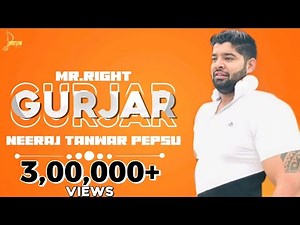 Gurjar FULL SONG | Latest Punjabi Song 2020 | Mr. Right | Rommy | Neeraj Bhai Pepsu - Miss you