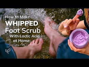 Easy At-Home Pedicure | How to Make a Foot Scrub Using Natural Ingredients🌿