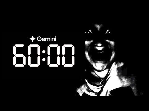 I Gave Gemini 60 Minutes To Make The Scariest Horror Game...