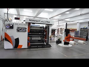 ROBOSLIT® PLUS FSU | 1000 MPM Dual Turret Slitter Rewinder | MACHINE TRIAL VIDEO