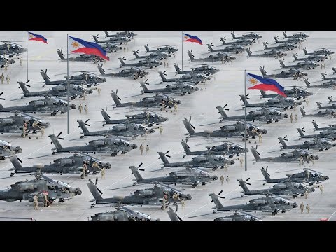 Philippines Shocked by Arrival of Hundreds of US Attack Helicopters at Clark Air Base!