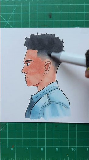 How To Draw Hairstyles! (Fade)💈