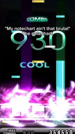 My first notechart btw #o2jam #osumania7k #osumania