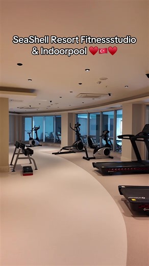 SeaShell Resort Fitness Center and Indoor Pool in Turkey