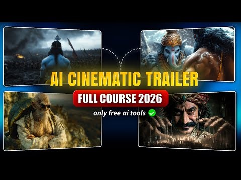 Create AI Cinematic Trailers Like Movies (FREE Masterclass 2026)
