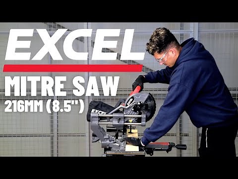 Excel 8.5" 216mm Mitre Saw - The Powerhouse of Precision!