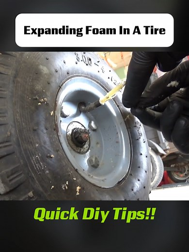 How to Use Expanding Foam for Flat Tires
