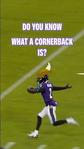 do you know what a cornerback is? #NFL