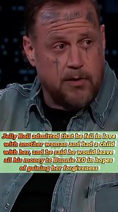 Jelly Roll admitted that he fell in love with another woman and had a child with her, and he said he would leave all his money to Bunnie XO in hopes of gaining her forgiveness.#usa #fyp #jellyroll #bunniexo #celebrity #usa🇺🇸