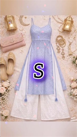 pchoose the first letter of your name and see your dream dress‎ #fashion #dress #shortvideo