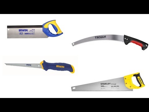 How to choose and use a hand saw