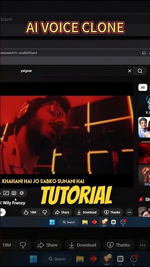 Ai Voice Clone & Music Cover Free Tutorial #shorts