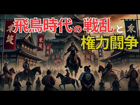 【日本の歴史】飛鳥時代の戦乱と権力闘争