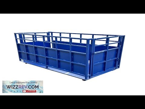 1*2m Overload Protection Animal Large Platform Electronic Animal Weighing Kit For Pig