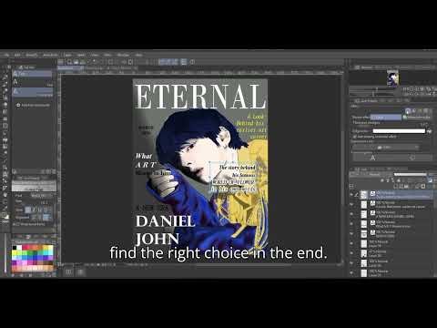 Let's Learn how to make Text layout for magazines and posters using Clip Studio Paint.