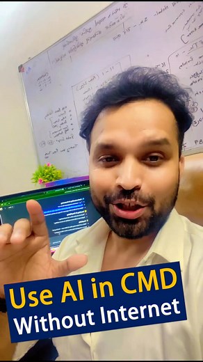 25K views · 299 reactions |  Use AI in CMD Without Internet! 烙 In...